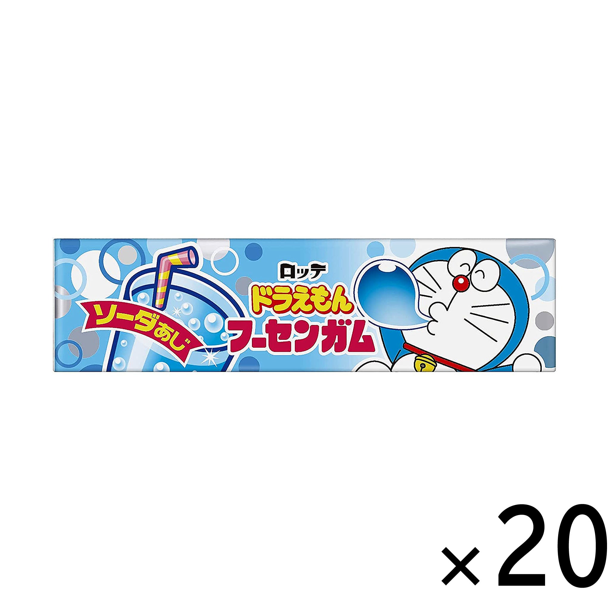 LOTTE Doraemon Bubble Gum (20-pack)